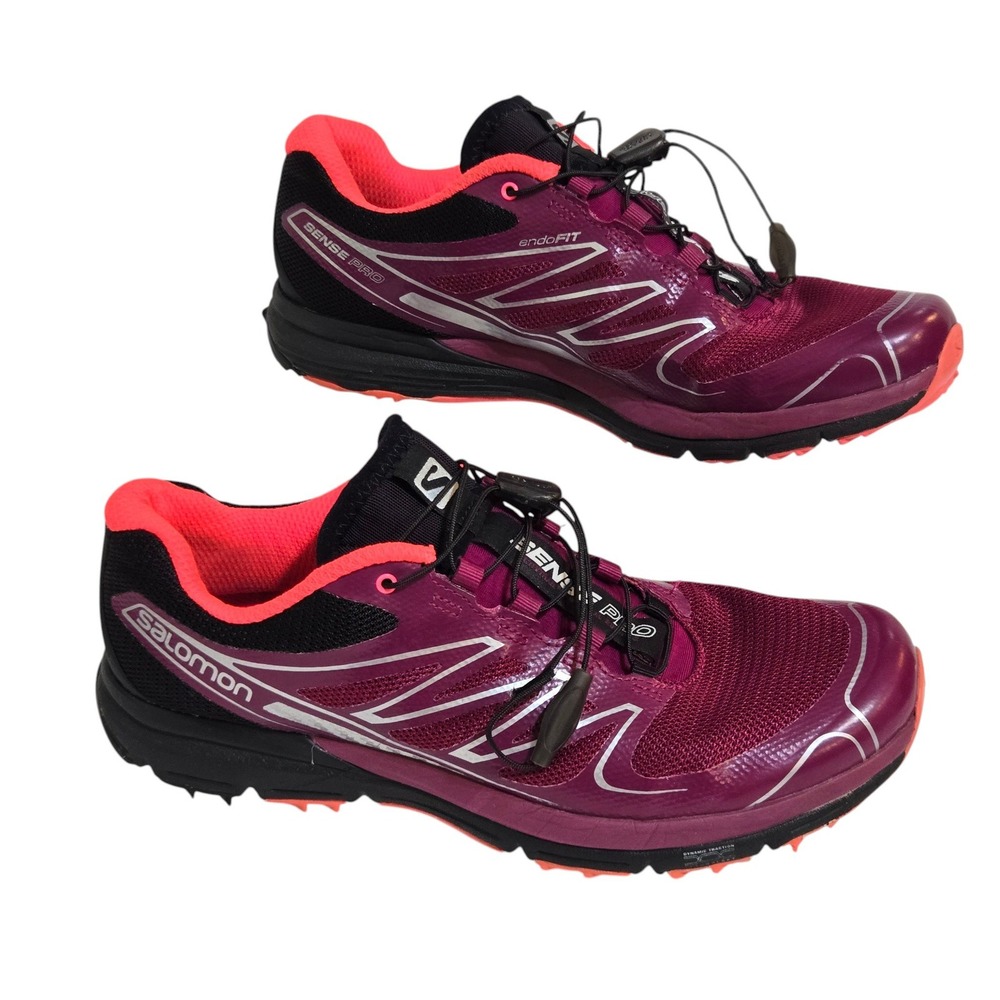Salomon Sense Pro Running Shoes Womens 7 Trail 38 2/3 Cross Country Hiking XLNT